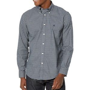 Brooks Brothers Men's Non-Iron Long Sleeve Button Down in Navy